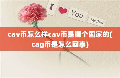 cav币怎么样cav币是哪个国家的(cag币是怎么回事)