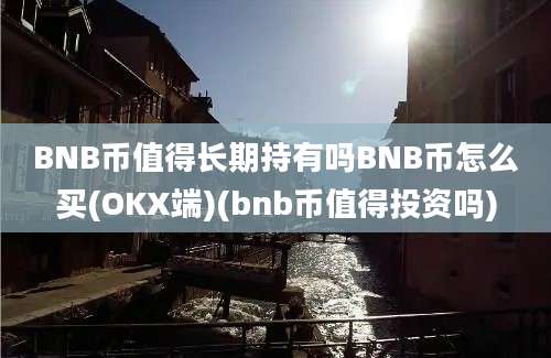 BNB币值得长期持有吗BNB币怎么买(OKX端)(bnb币值得投资吗)