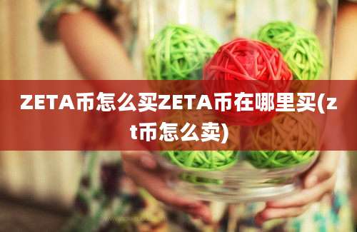 ZETA币怎么买ZETA币在哪里买(zt币怎么卖)