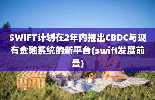 SWIFT计划在2年内推出CBDC与现有金融系统的新平台(swift发展前景)