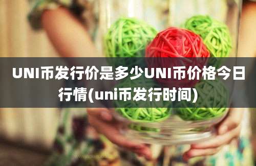 UNI币发行价是多少UNI币价格今日行情(uni币发行时间)