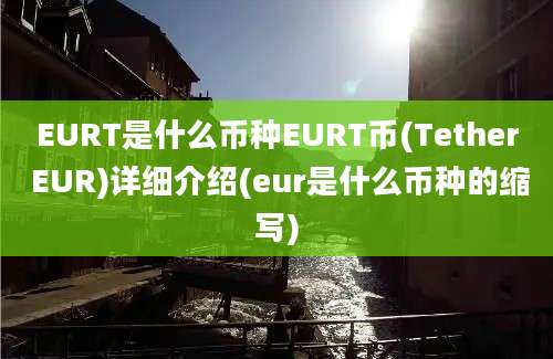 EURT是什么币种EURT币(Tether EUR)详细介绍(eur是什么币种的缩写)