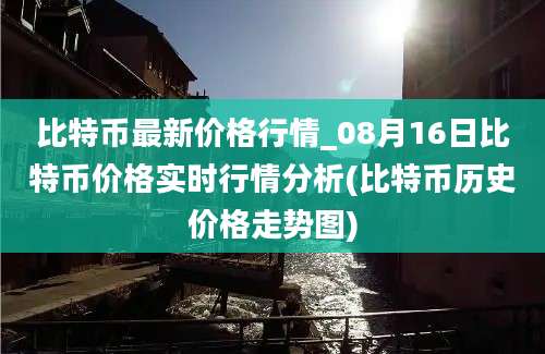 比特币最新价格行情_08月16日比特币价格实时行情分析(比特币历史价格走势图)