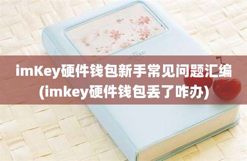 imKey硬件钱包新手常见问题汇编(imkey硬件钱包丢了咋办)