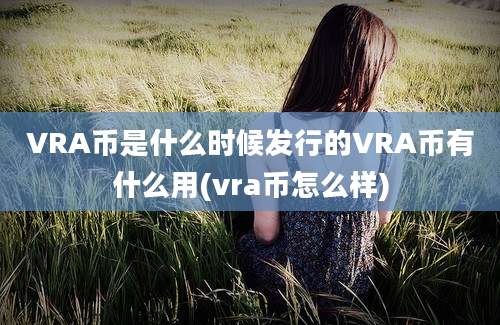 VRA币是什么时候发行的VRA币有什么用(vra币怎么样)