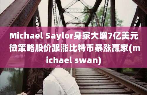 Michael Saylor身家大增7亿美元 微策略股价跟涨比特币暴涨赢家(michael swan)