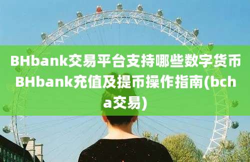 BHbank交易平台支持哪些数字货币BHbank充值及提币操作指南(bcha交易)