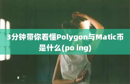 3分钟带你看懂Polygon与Matic币是什么(po ing)