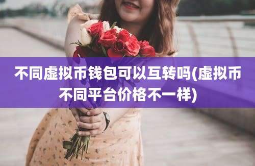 不同虚拟币钱包可以互转吗(虚拟币不同平台价格不一样)