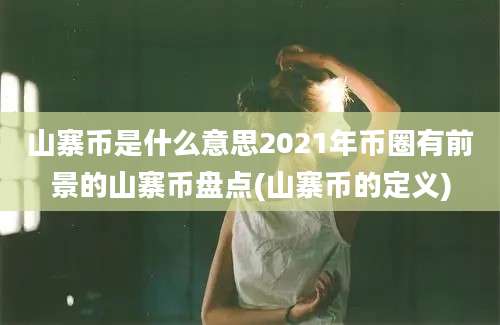 山寨币是什么意思2021年币圈有前景的山寨币盘点(山寨币的定义)