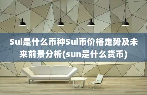 Sui是什么币种Sui币价格走势及未来前景分析(sun是什么货币)