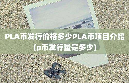 PLA币发行价格多少PLA币项目介绍(p币发行量是多少)