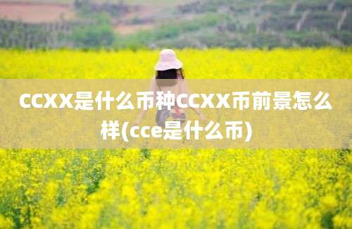 CCXX是什么币种CCXX币前景怎么样(cce是什么币)