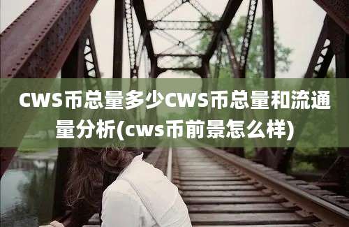 CWS币总量多少CWS币总量和流通量分析(cws币前景怎么样)