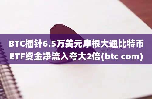 BTC插针6.5万美元摩根大通比特币ETF资金净流入夸大2倍(btc com)