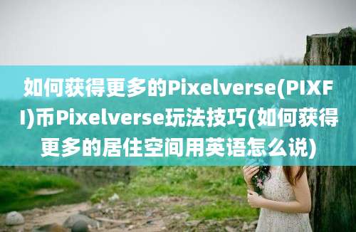 如何获得更多的Pixelverse(PIXFI)币Pixelverse玩法技巧(如何获得更多的居住空间用英语怎么说)