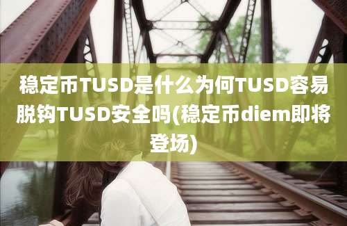 稳定币TUSD是什么为何TUSD容易脱钩TUSD安全吗(稳定币diem即将登场)