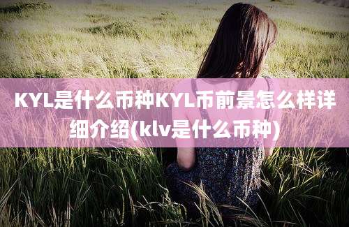 KYL是什么币种KYL币前景怎么样详细介绍(klv是什么币种)