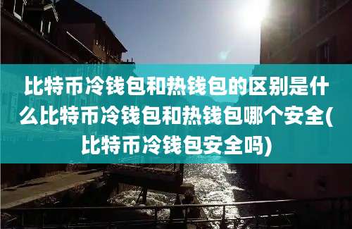 比特币冷钱包和热钱包的区别是什么比特币冷钱包和热钱包哪个安全(比特币冷钱包安全吗)