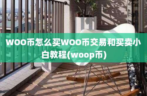 WOO币怎么买WOO币交易和买卖小白教程(woop币)