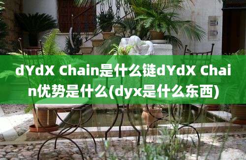 dYdX Chain是什么链dYdX Chain优势是什么(dyx是什么东西)