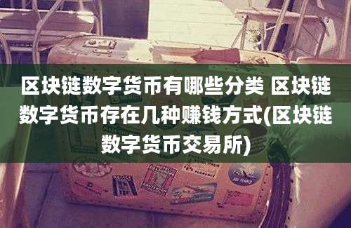 区块链数字货币有哪些分类 区块链数字货币存在几种赚钱方式(区块链数字货币交易所)