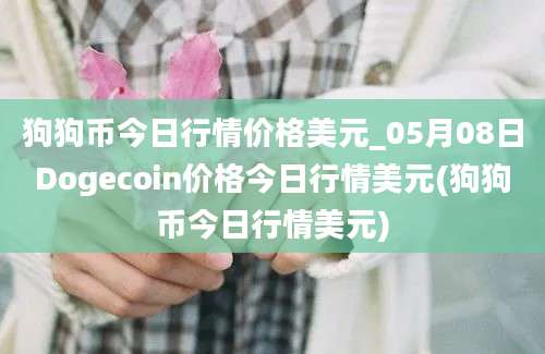 狗狗币今日行情价格美元_05月08日Dogecoin价格今日行情美元(狗狗币今日行情美元)