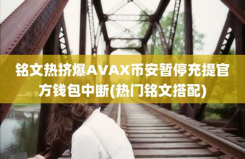 铭文热挤爆AVAX币安暂停充提官方钱包中断(热门铭文搭配)