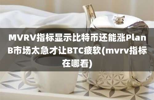 MVRV指标显示比特币还能涨PlanB市场太急才让BTC疲软(mvrv指标在哪看)