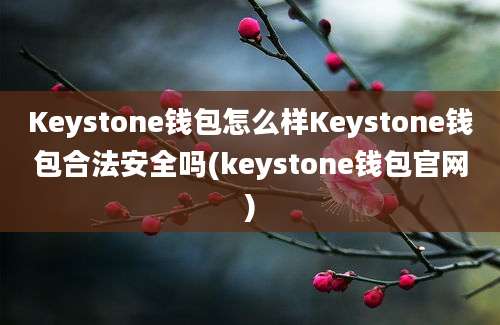 Keystone钱包怎么样Keystone钱包合法安全吗(keystone钱包官网)